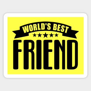 World's Best Friend Sticker